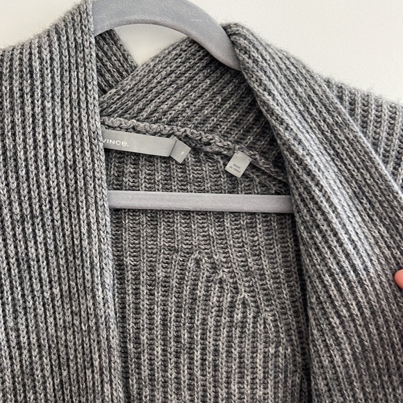 Vince wool & yak cardigan sweater - Picture 3 of 5